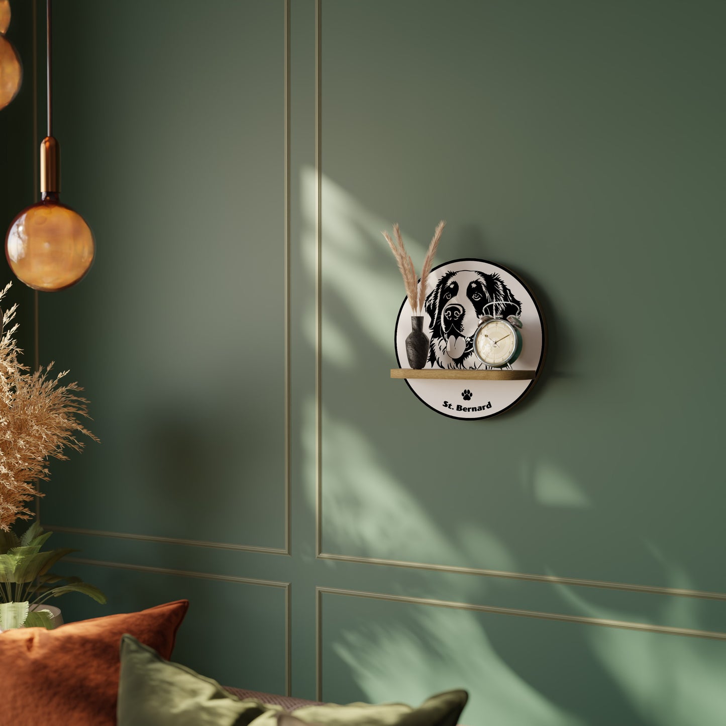 SAINT BERNARD Art Shelf
