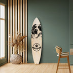 SAINT BERNARD Surfboard Decorative Panel