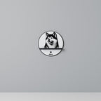 AKITA DOG Art Shelf
