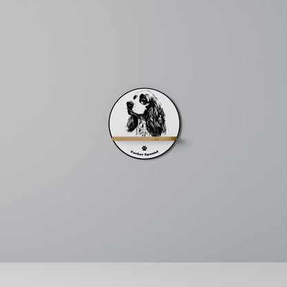 ENGLISH COCKER SPANIEL Art Shelf