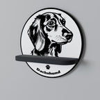 DACHSHUND DOG Art Shelf