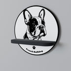 FRENCH BULLDOG Art Shelf