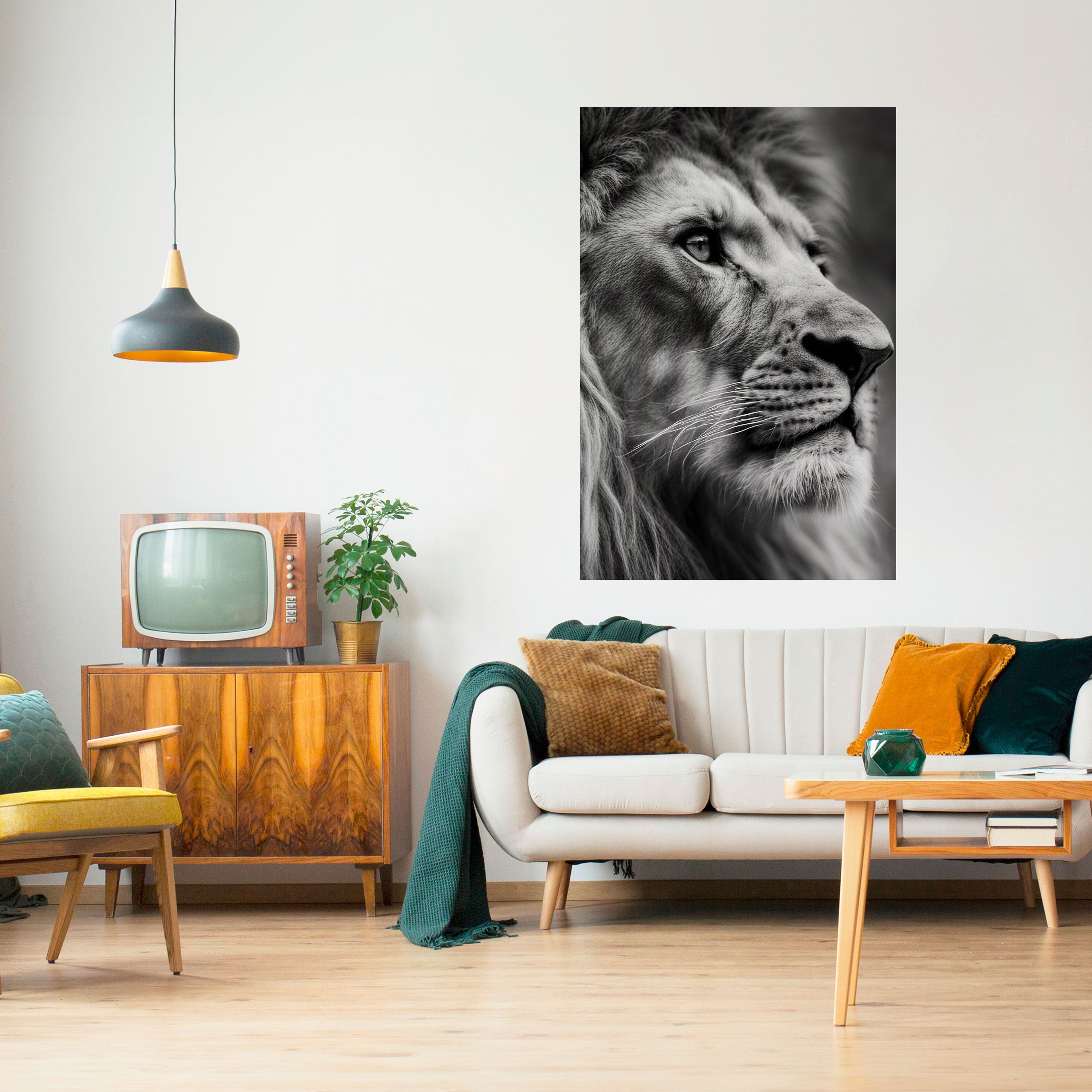 Affiche verticale autocollante ROYAL REFLECTION