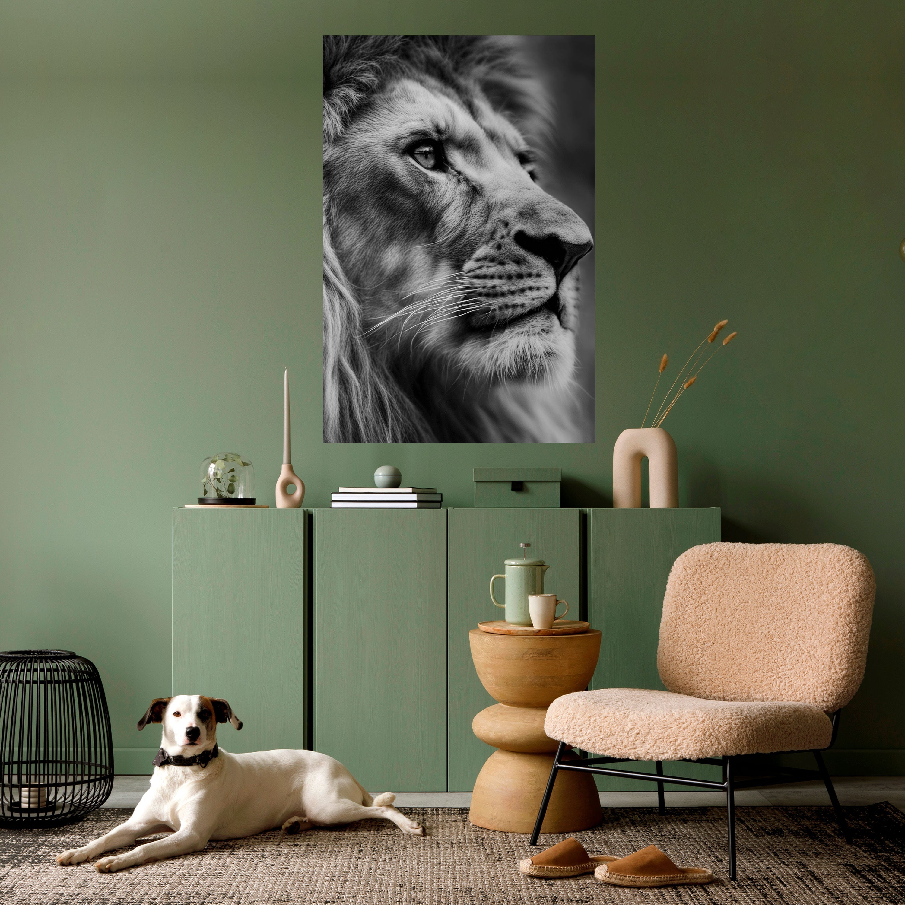 Affiche verticale autocollante ROYAL REFLECTION