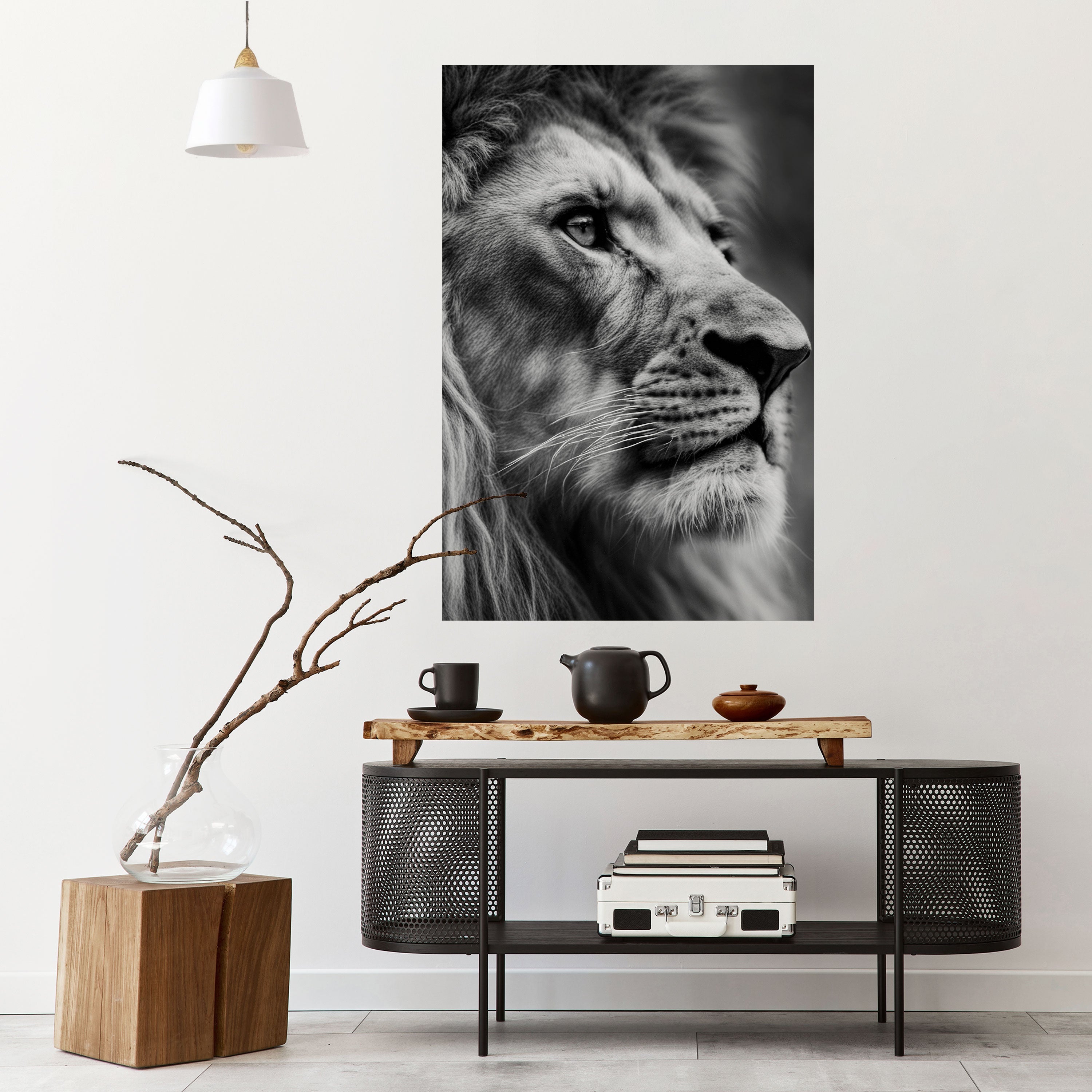 Affiche verticale autocollante ROYAL REFLECTION