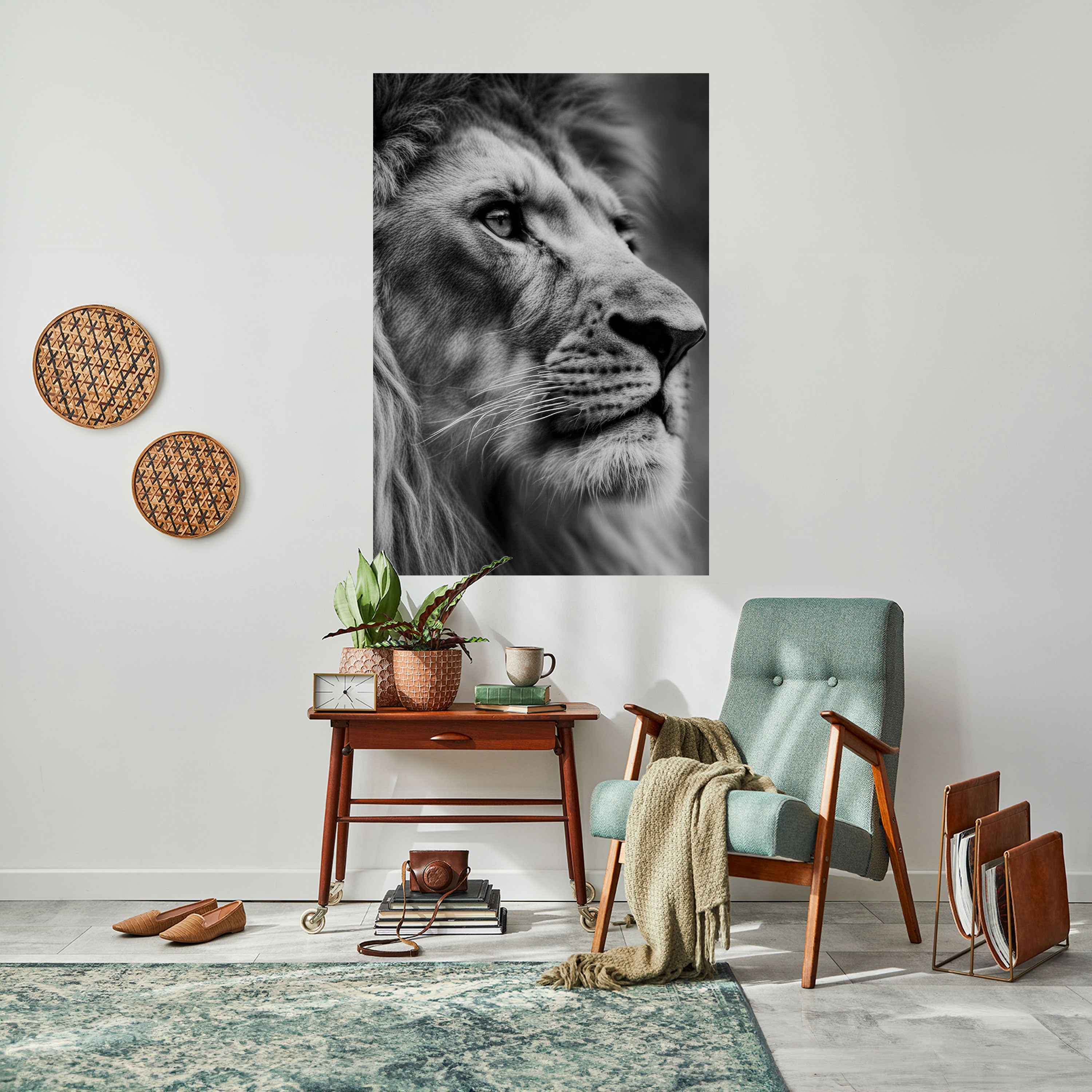 Affiche verticale autocollante ROYAL REFLECTION