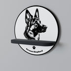 GERMAN SHEPARD Art Shelf