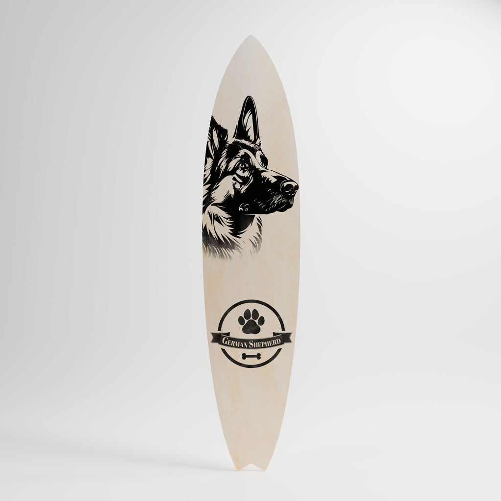 GERMAN SHEPARD Surfboard Decorative Panel