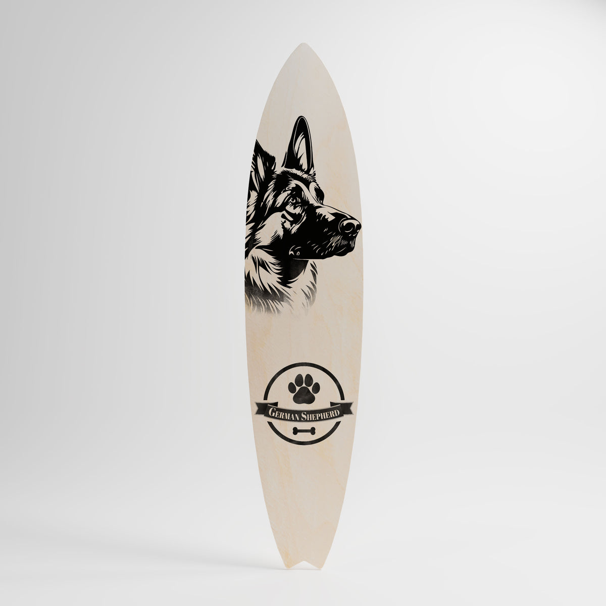 GERMAN SHEPARD Surfboard Decorative Panel