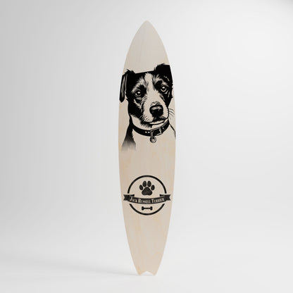JACK RUSSEL TERRIER Surfboard Decorative Panel