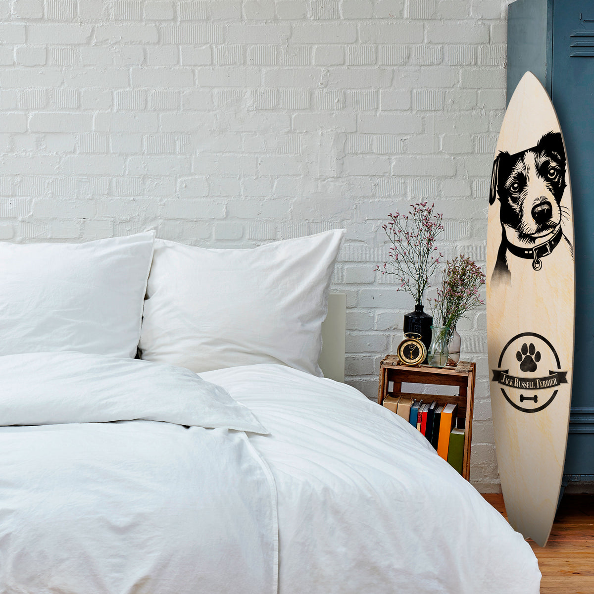 JACK RUSSEL TERRIER Surfboard Decorative Panel