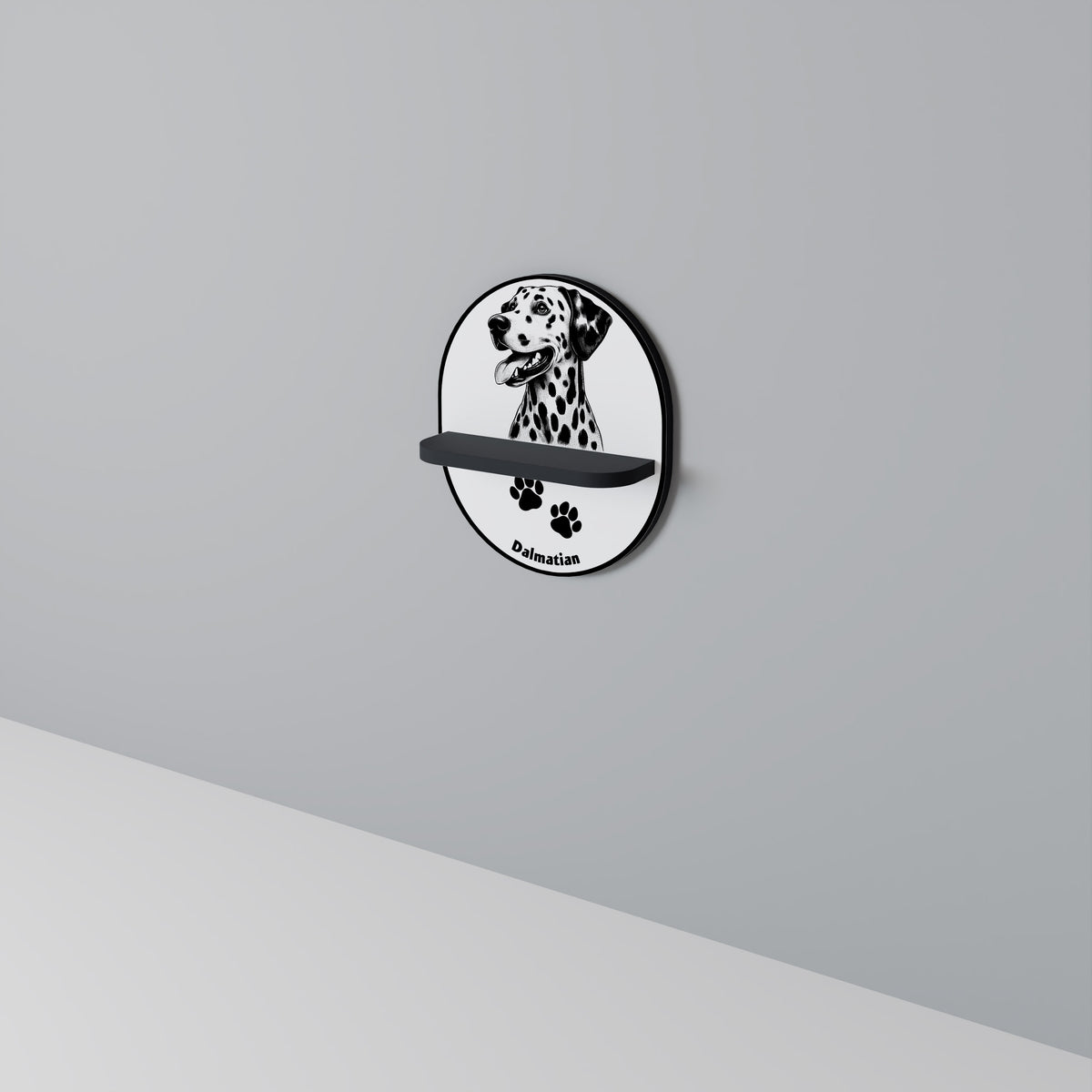 DALMATIAN DOG Art Shelf