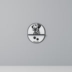 DALMATIAN DOG Art Shelf