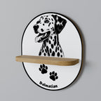 DALMATIAN DOG Art Shelf