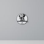DALMATIAN DOG Art Shelf