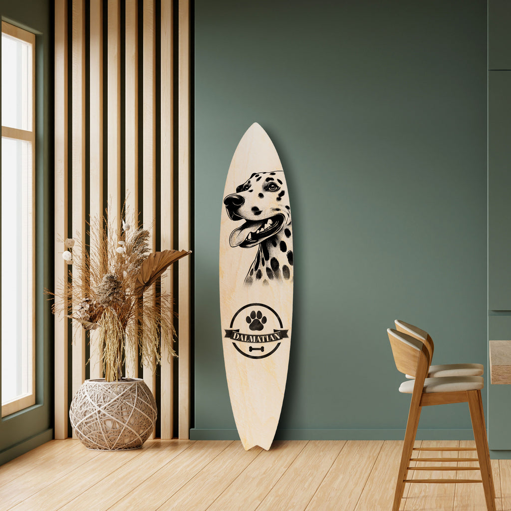 DALMATIAN DOG Surfboard Decorative Panel