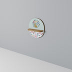 COLORFUL ALPACAS Art Shelf