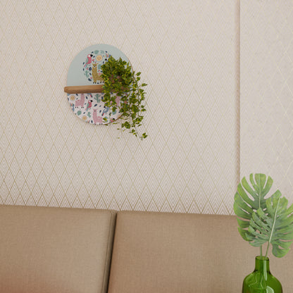 COLORFUL ALPACAS Art Shelf