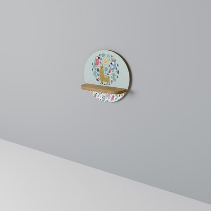 COLORFUL ALPACAS Art Shelf