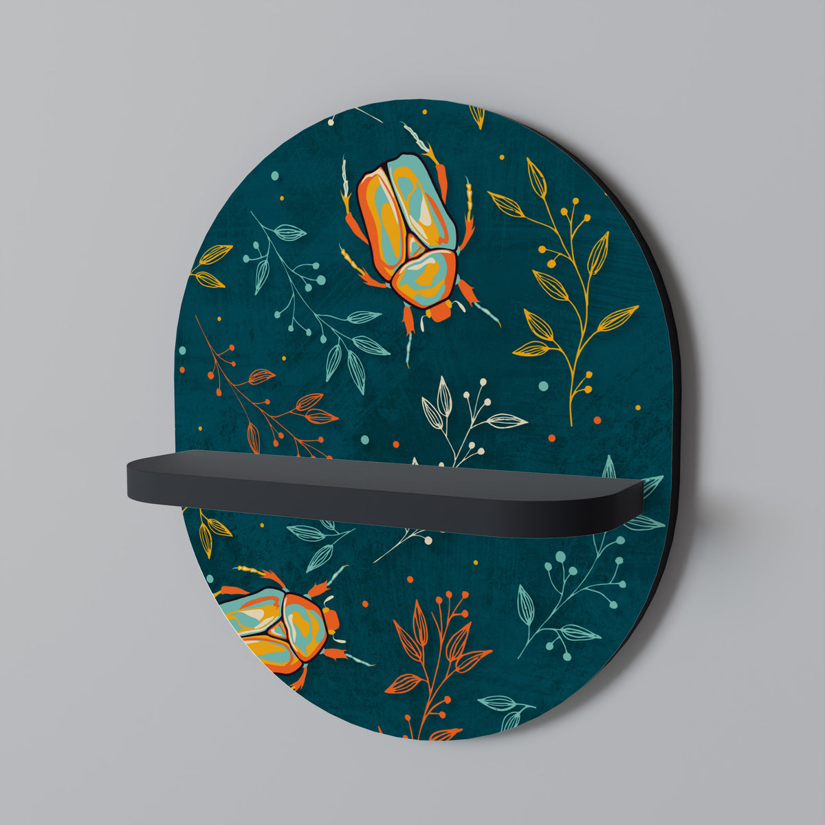 AUTUMN INSECTS Art Shelf