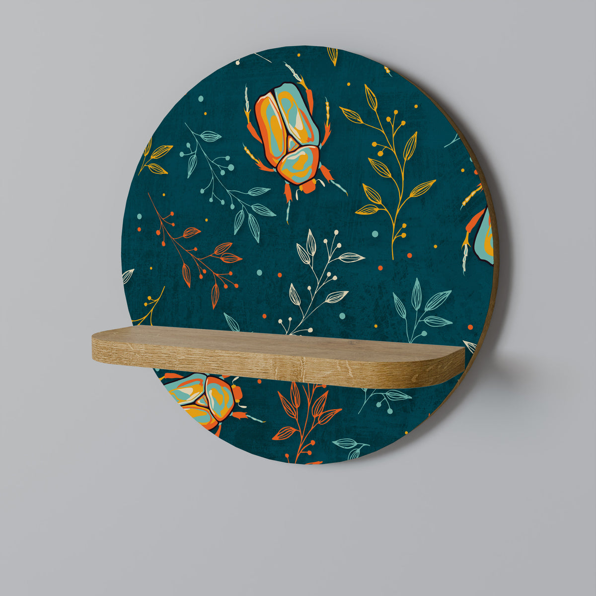 AUTUMN INSECTS Art Shelf