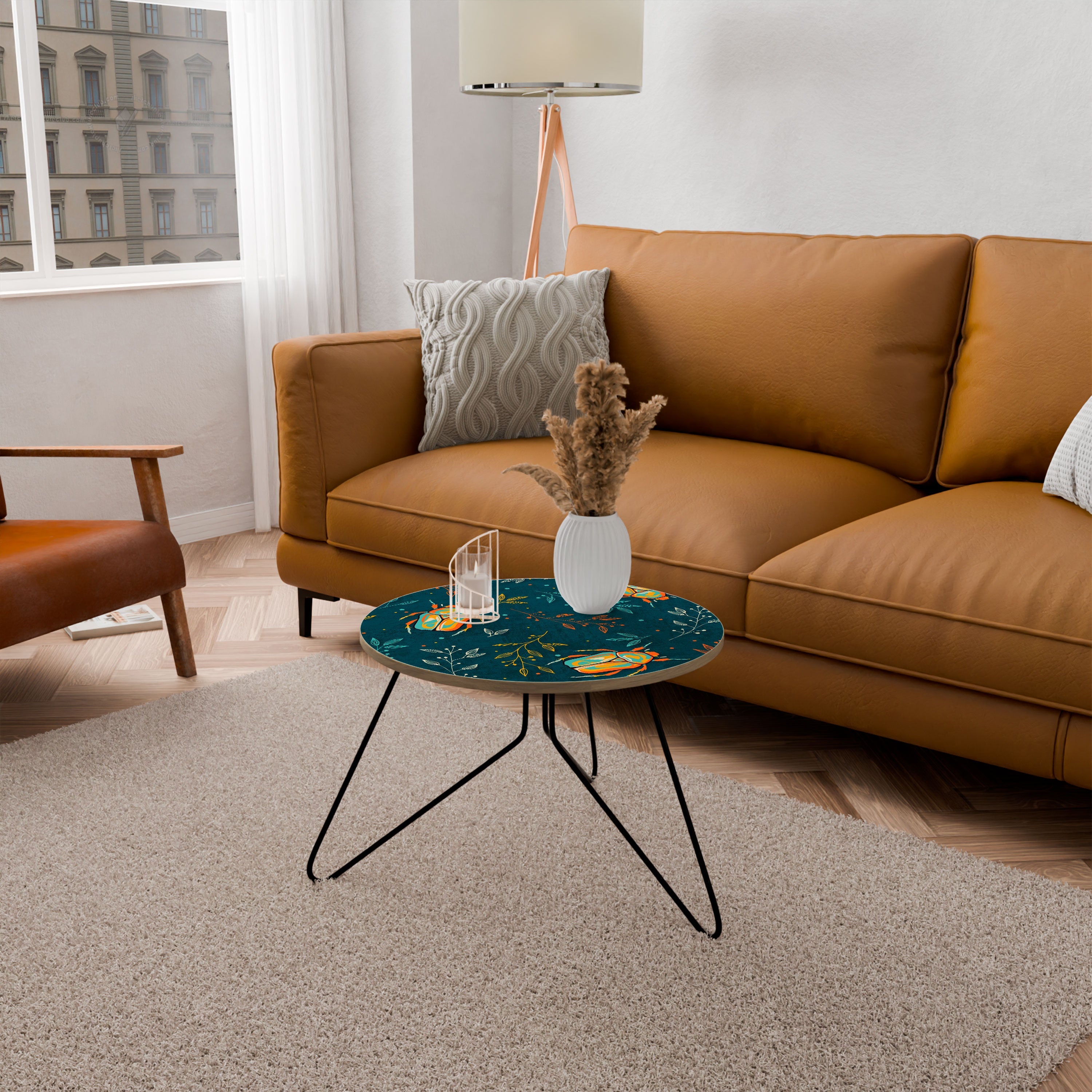Table basse INSECTES D'AUTOMNE 60