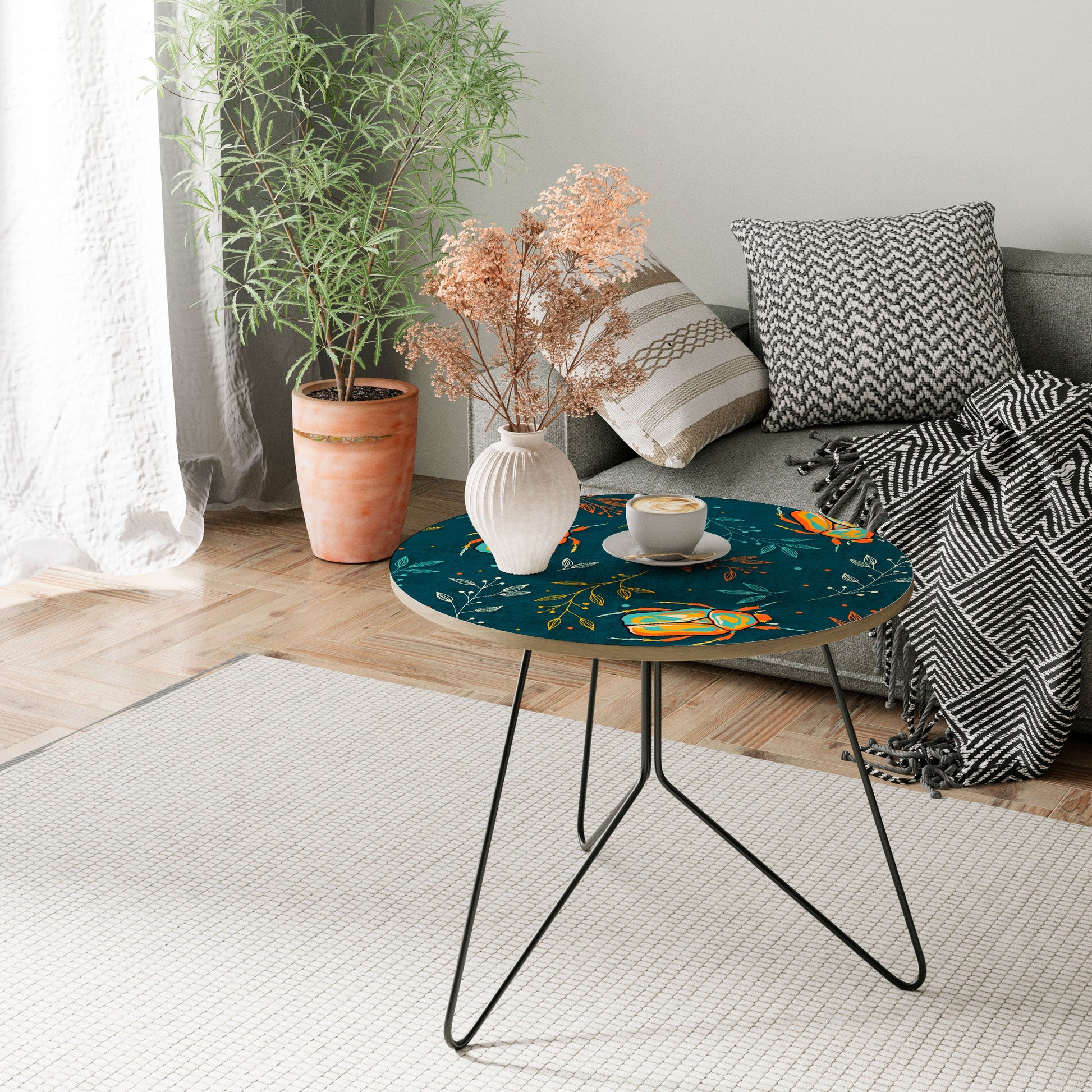 Table basse INSECTES D'AUTOMNE 69