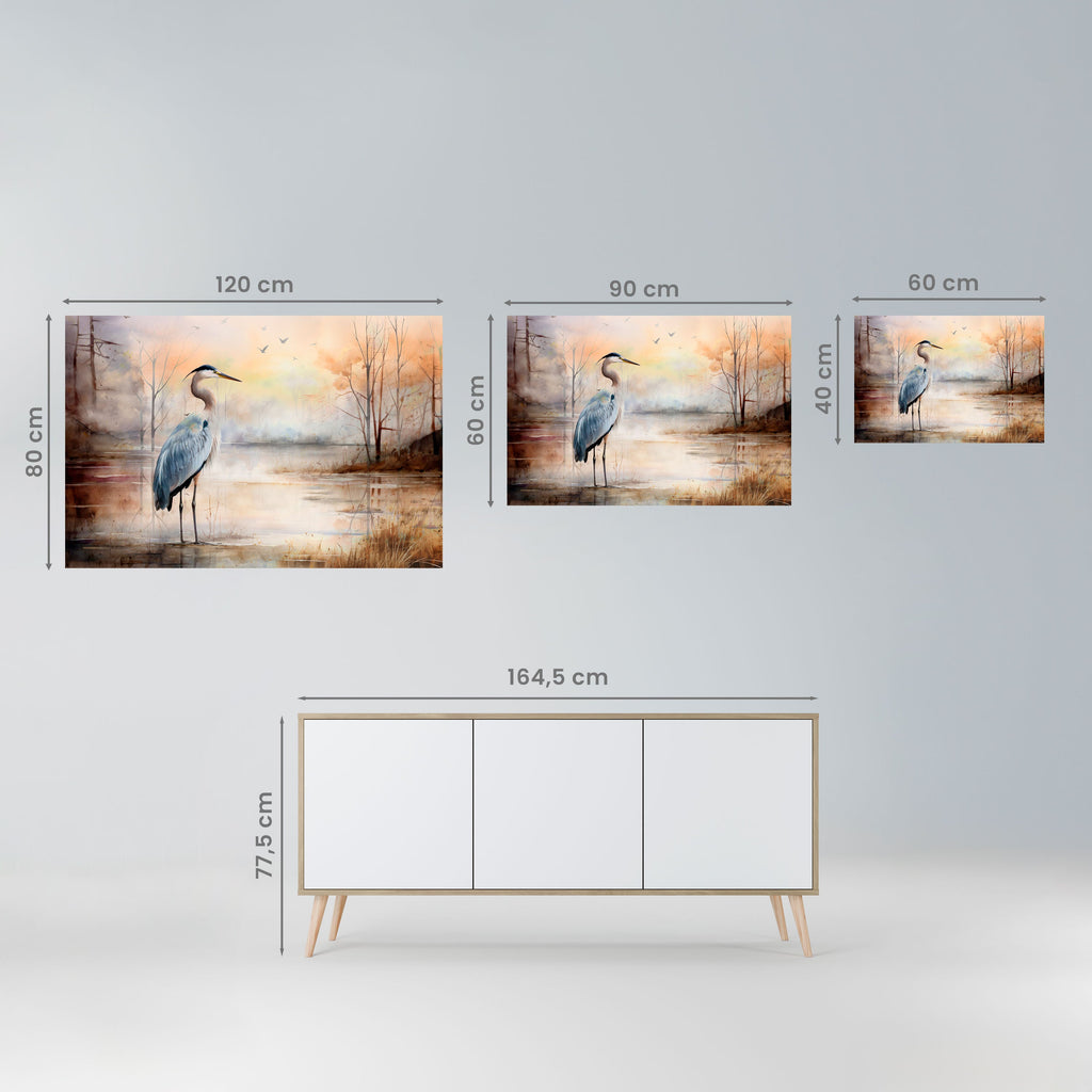 Affiche horizontale autocollante HERON DAYDREAM