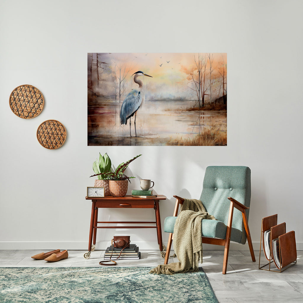 Affiche horizontale autocollante HERON DAYDREAM
