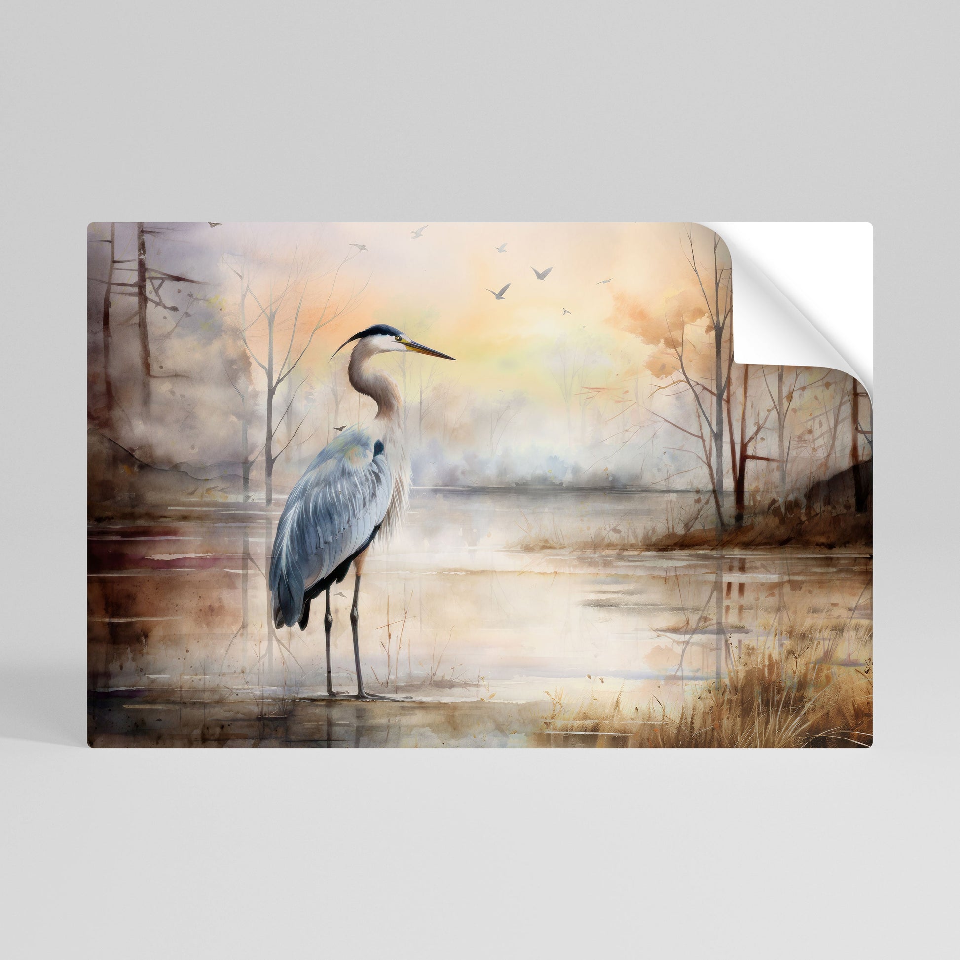 Affiche horizontale autocollante HERON DAYDREAM