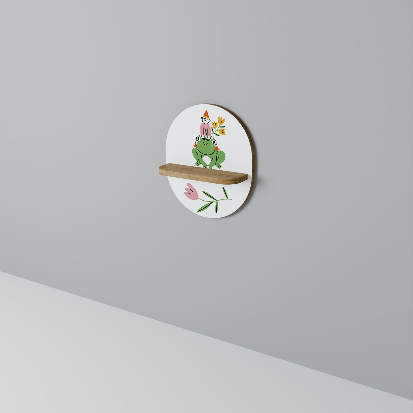 GARDEN INHABITANTS Art Shelf