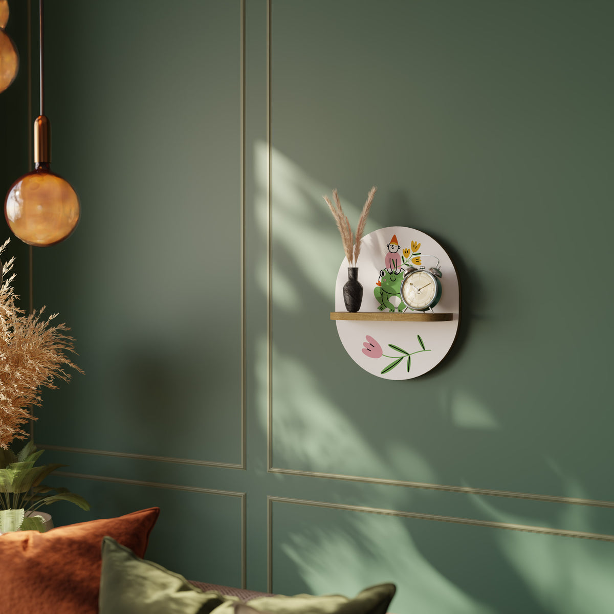 GARDEN INHABITANTS Art Shelf