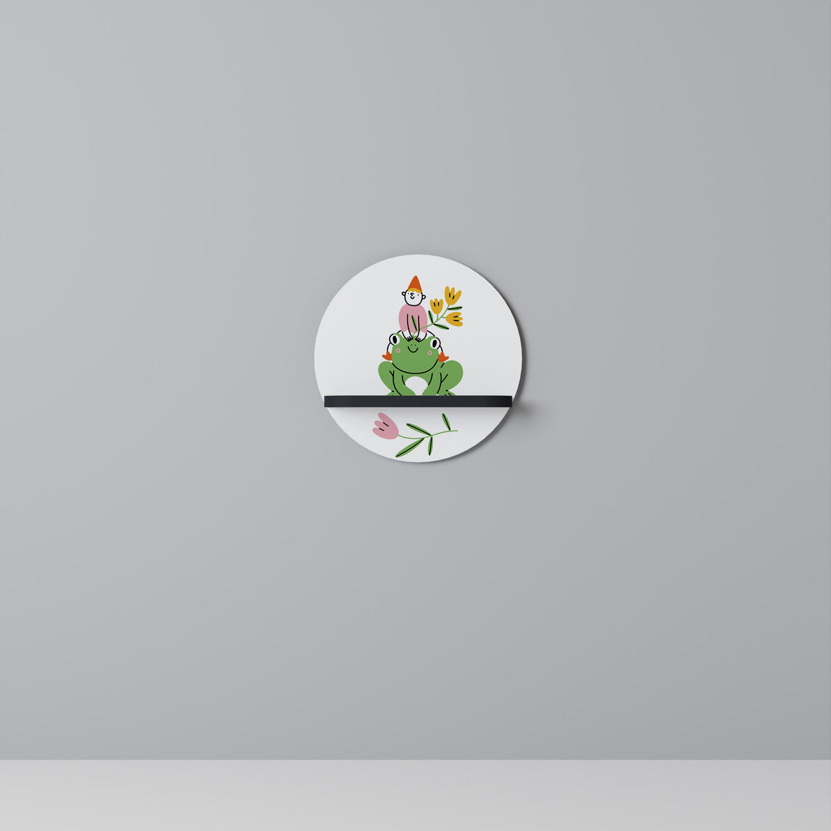 GARDEN INHABITANTS Art Shelf