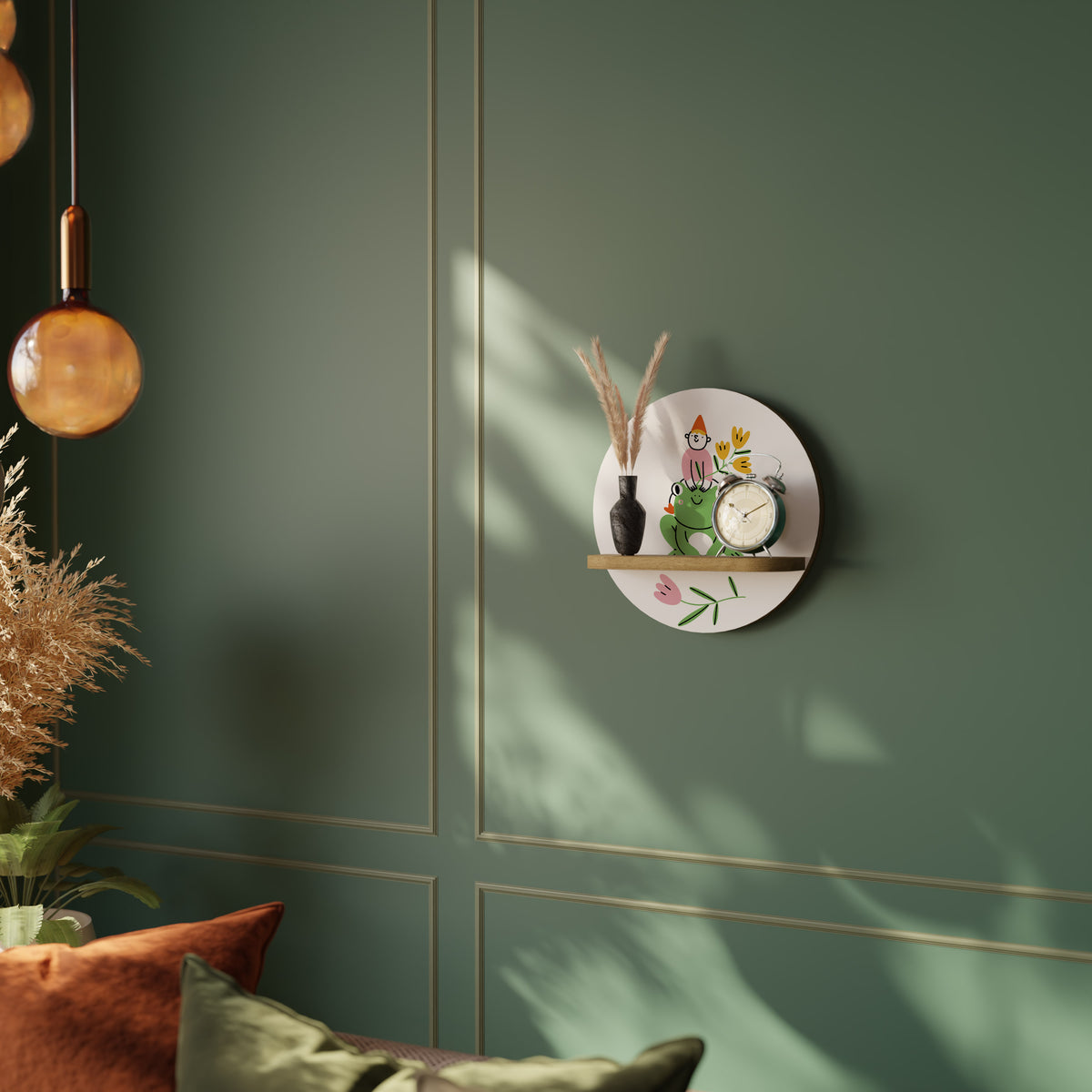 GARDEN INHABITANTS Art Shelf