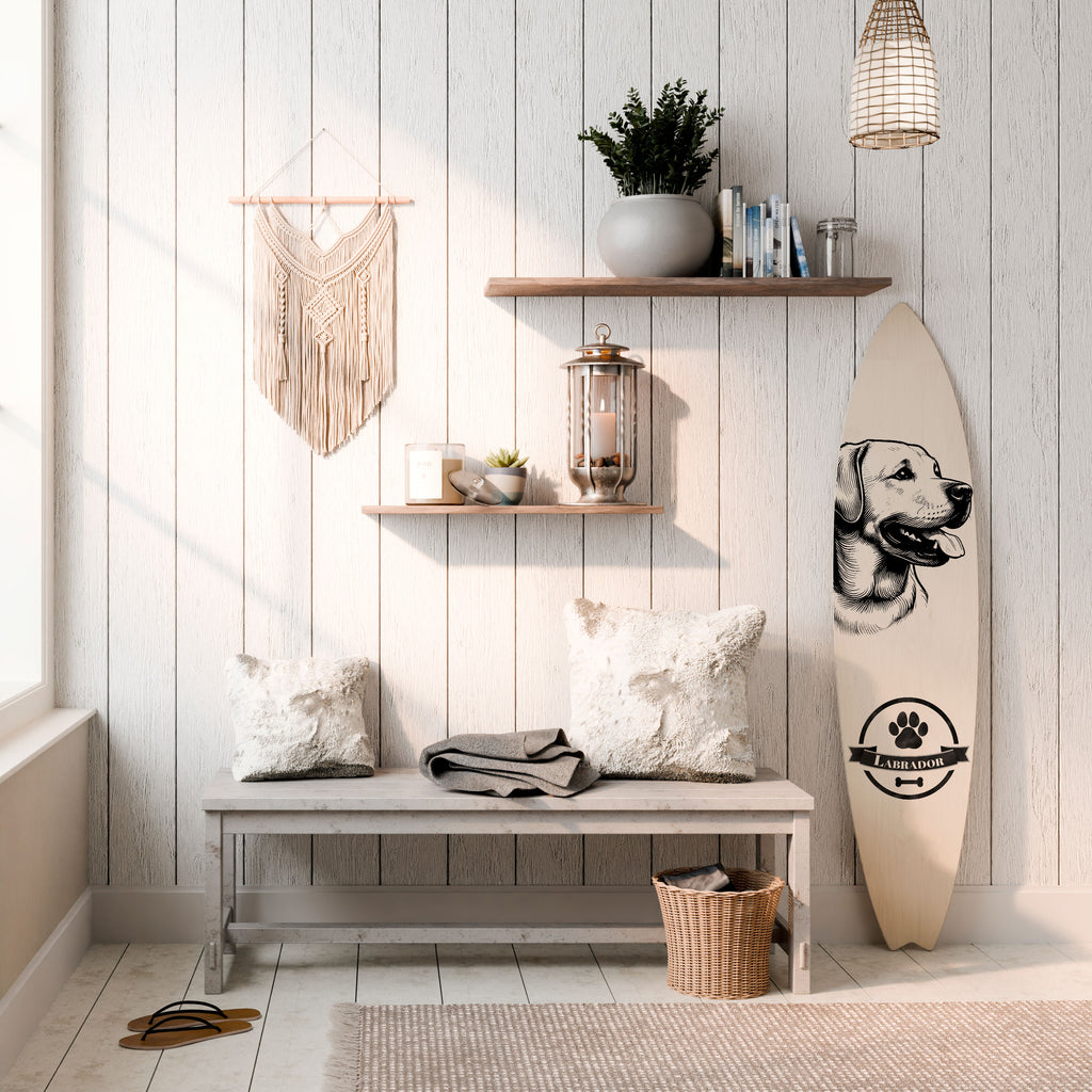 LABRADOR DOG Surfboard Decorative Panel