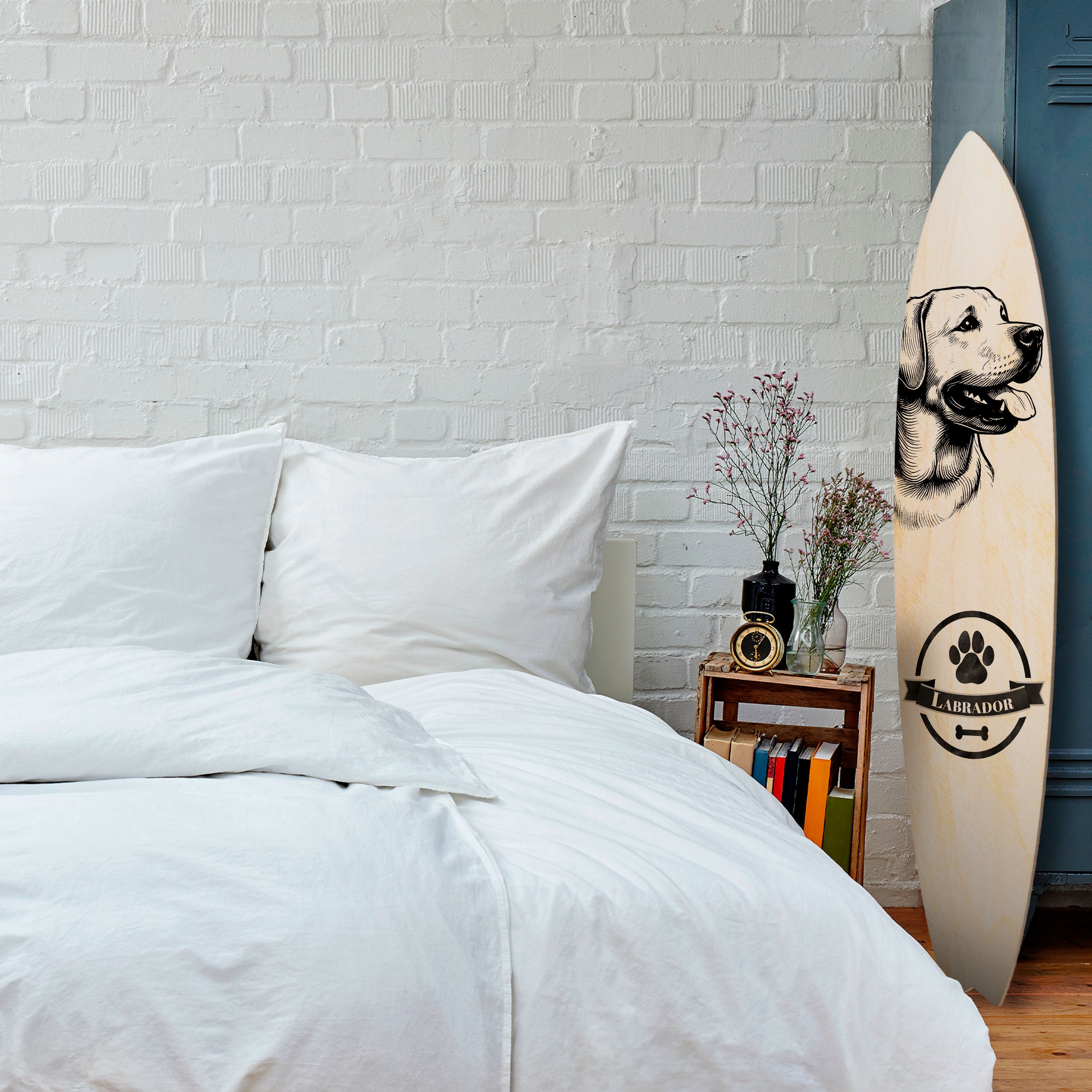 LABRADOR DOG Surfboard Decorative Panel