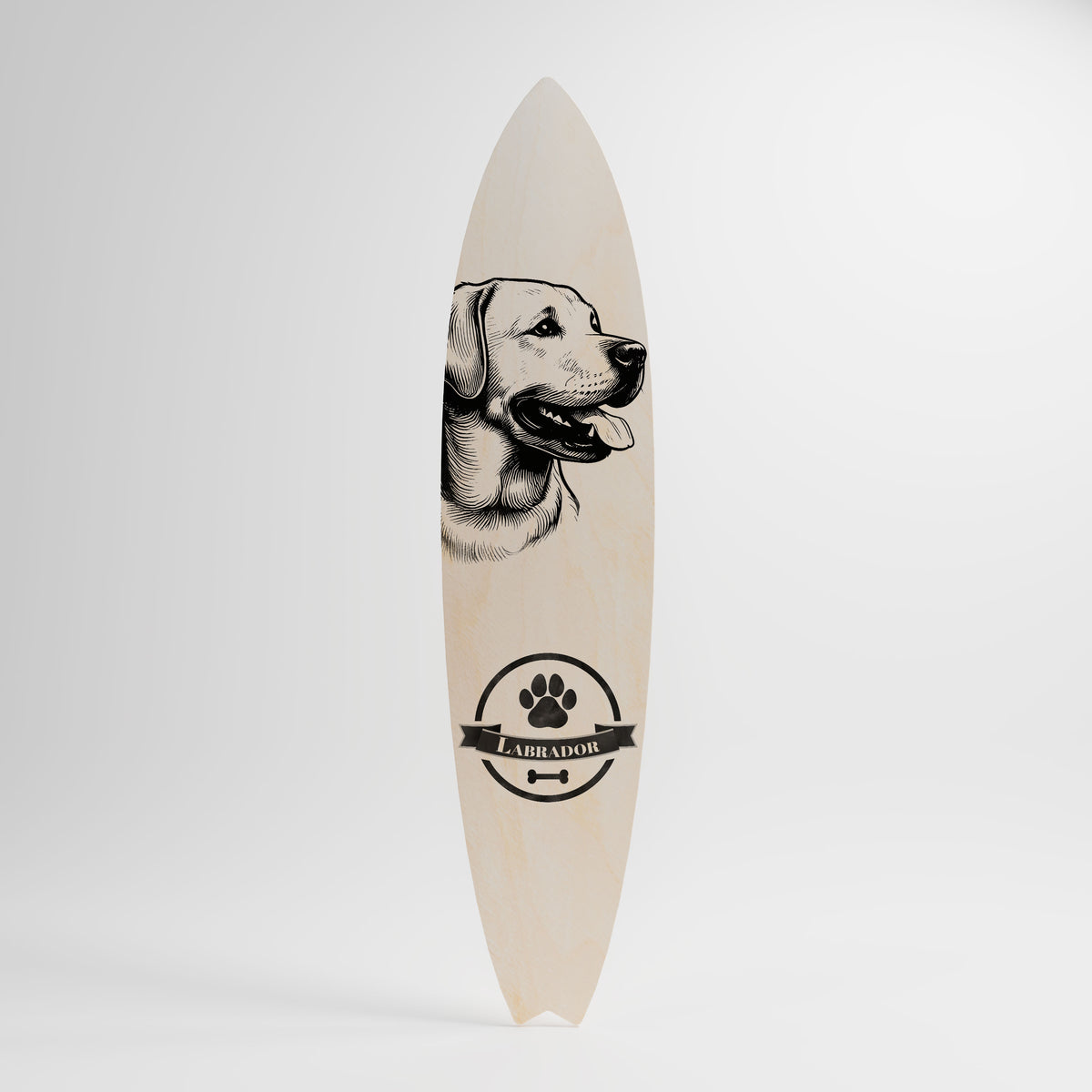 LABRADOR DOG Surfboard Decorative Panel