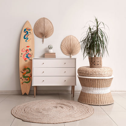 MYTHOLOGICAL CREATURES Surfboard Decorative Panel
