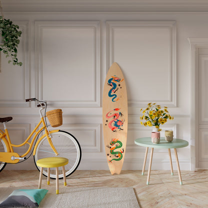 MYTHOLOGICAL CREATURES Surfboard Decorative Panel