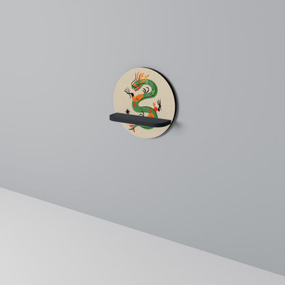 GREEN SKY GUARDIAN Art Shelf