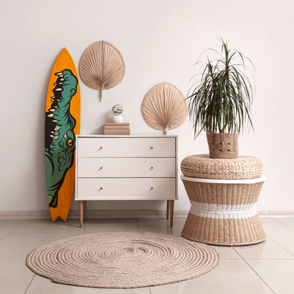 THREATENING GREETING Surfboard Decorative Panel