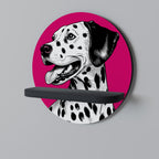DALMATIAN SMILE Art Shelf