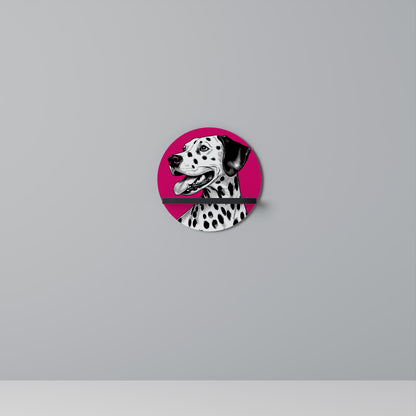 DALMATIAN SMILE Art Shelf