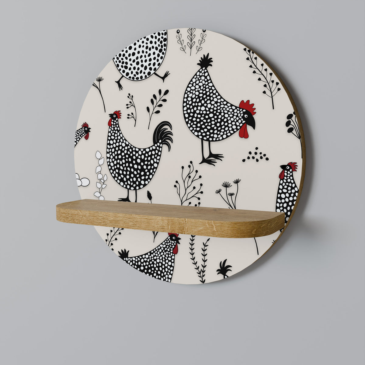 HAPPY HENS Art Shelf