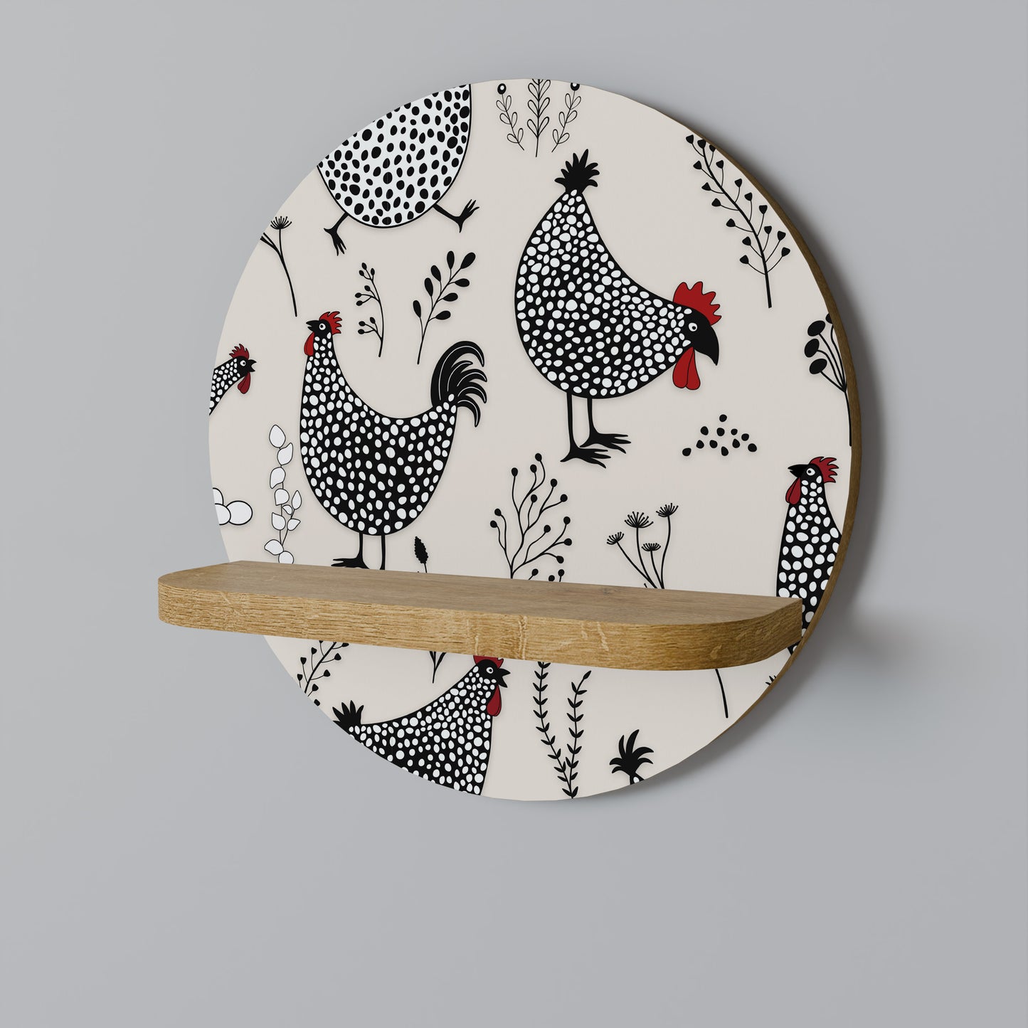 HAPPY HENS Art Shelf