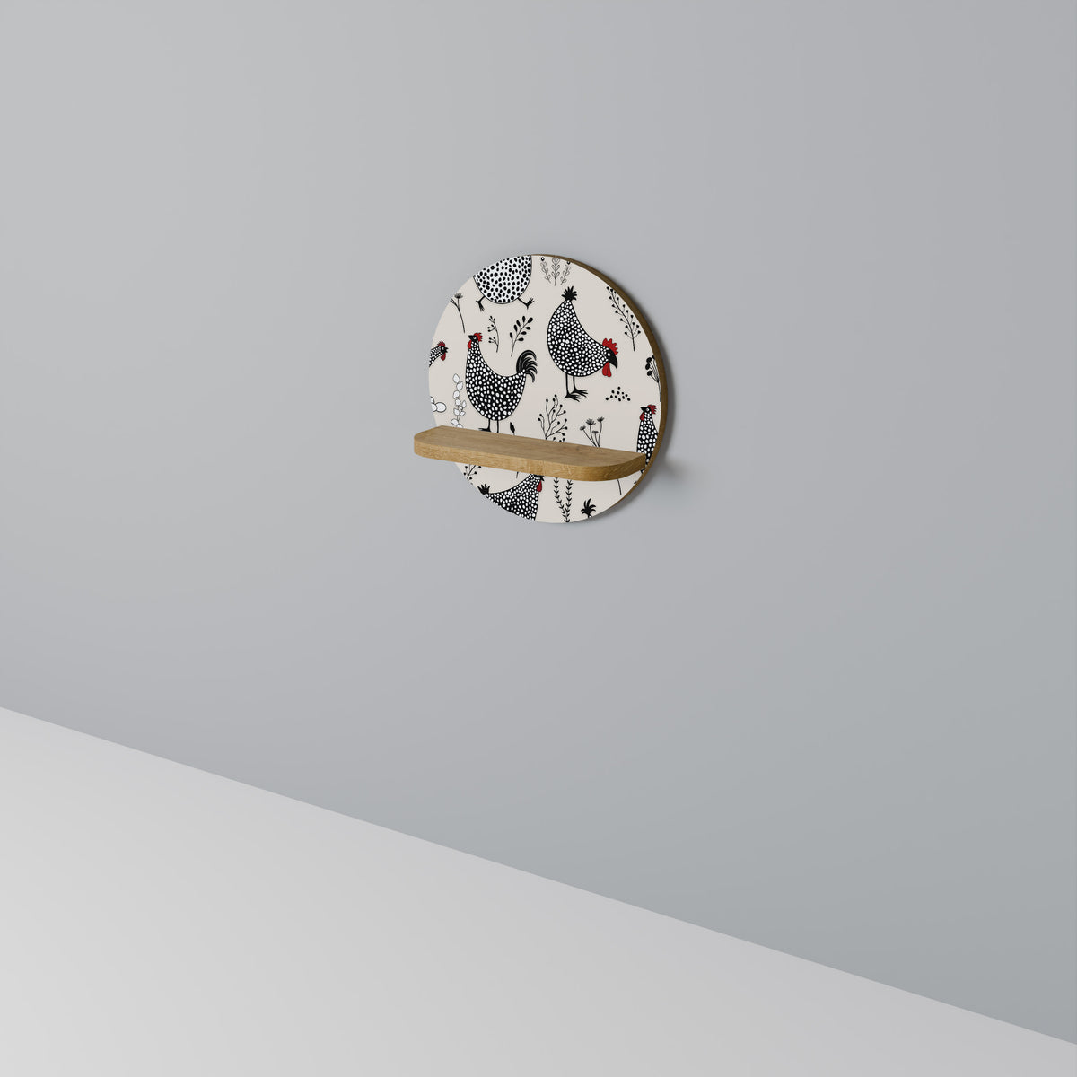 HAPPY HENS Art Shelf