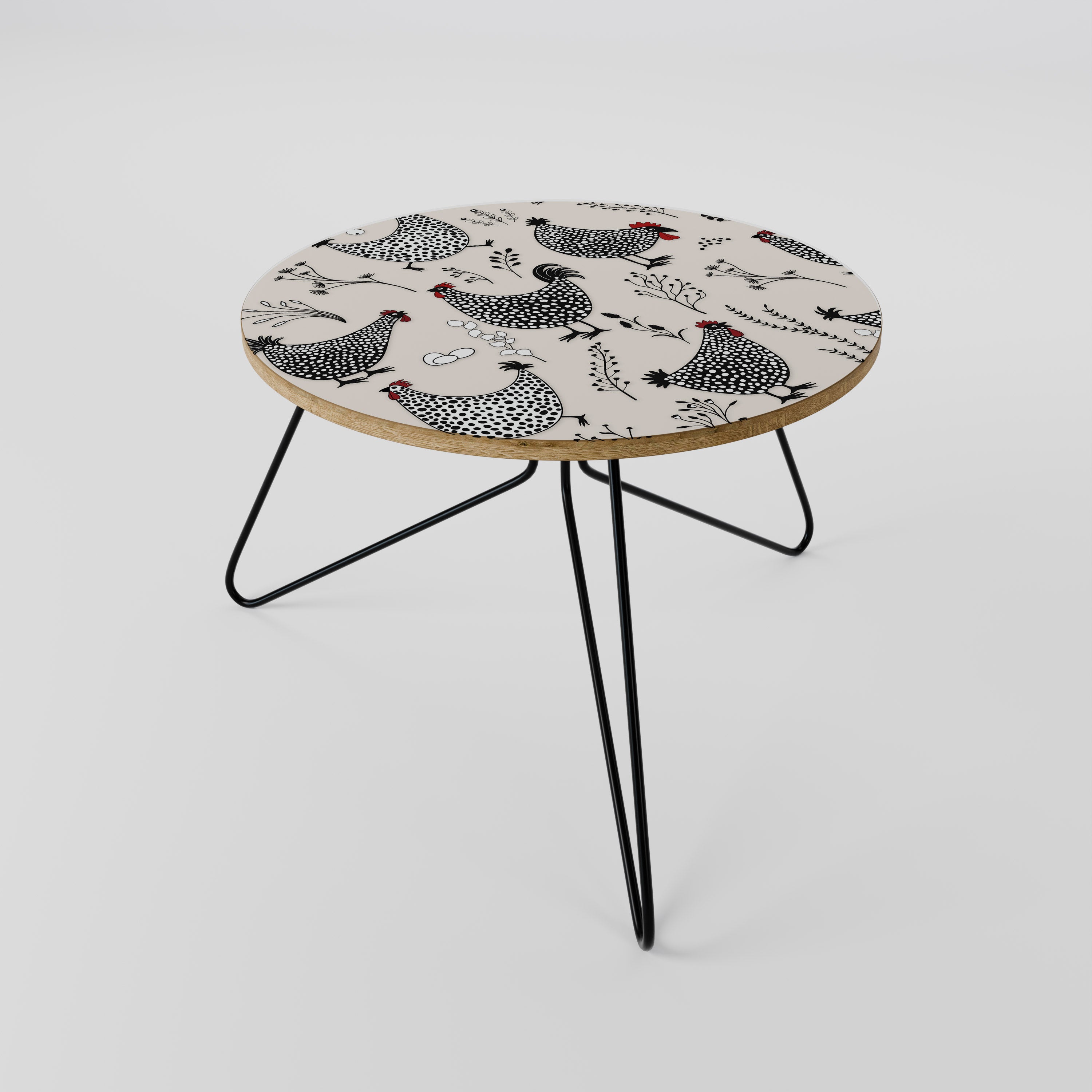 HAPPY HENS Coffee Table