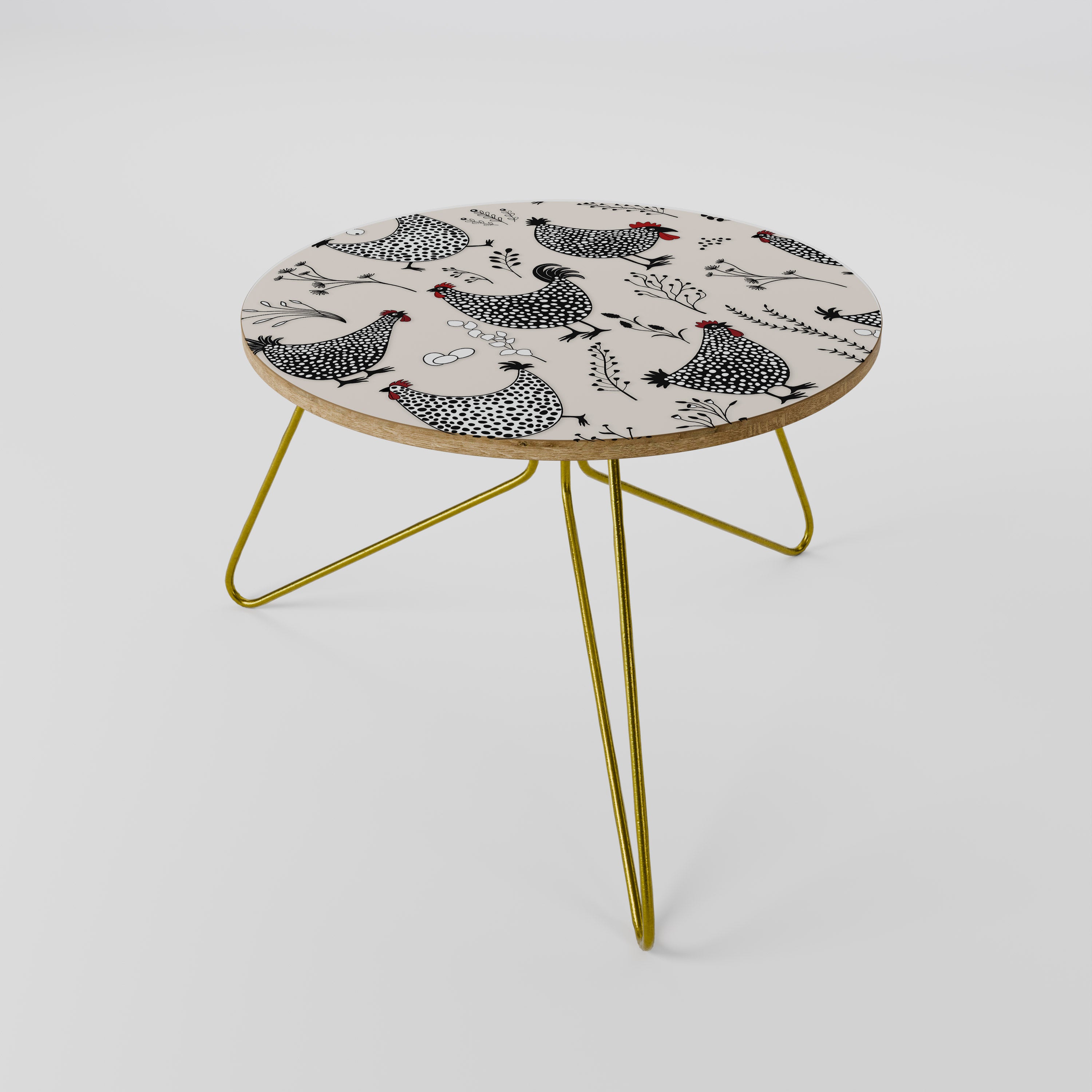 HAPPY HENS Coffee Table