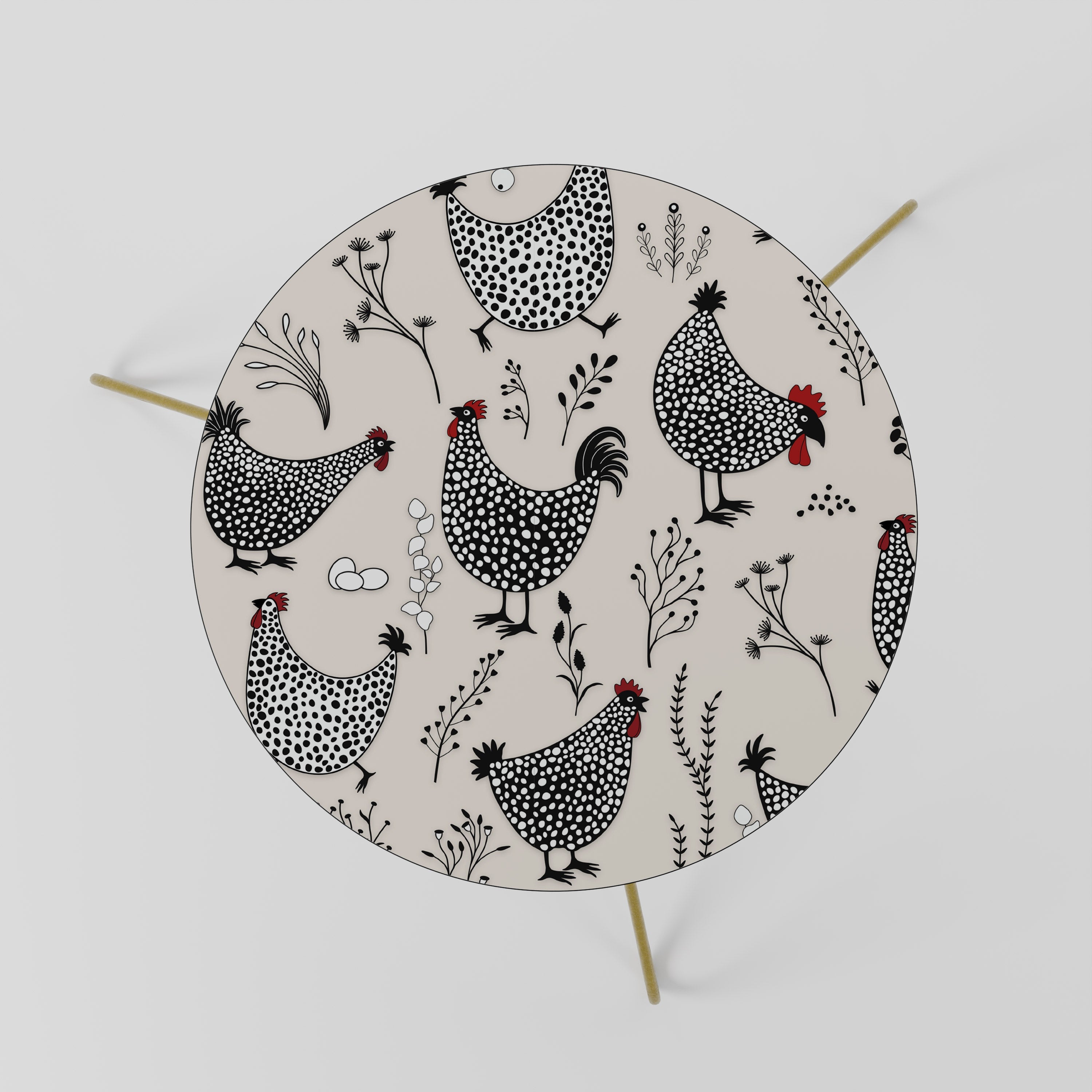 Table basse HAPPY HENS 60