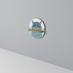 CAT SPLASH Art Shelf